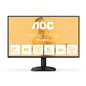AOC MONITOR 27 LED VA 16:9 FHD 4MS 300 CDM 120hz, VGA/HDMI [27B31H]